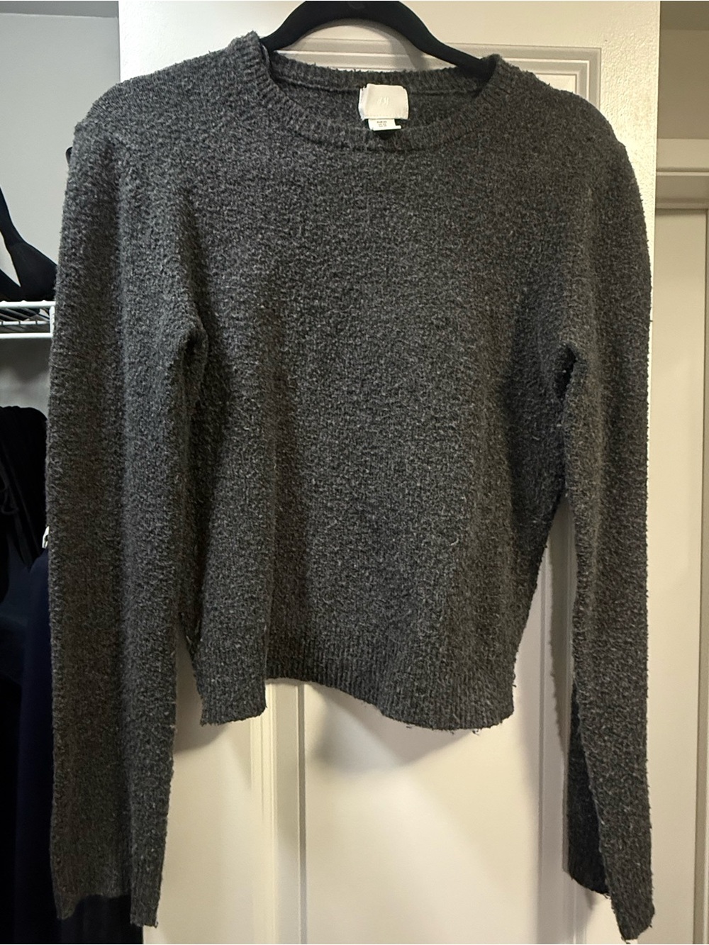 H&M Charcoal Crewneck Sweater